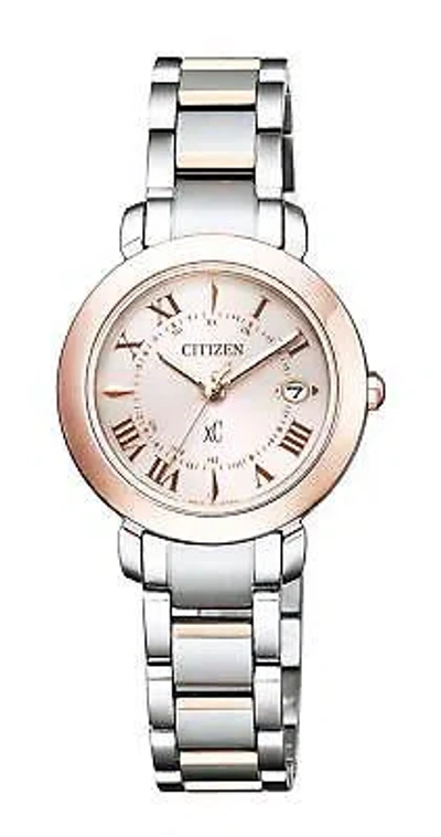 Pre-owned Citizen Xc Titania Happy Flight Es9445-57w Women's Watch 2019 Model Titanium