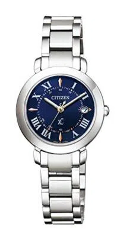 Pre-owned Citizen Xc Titania Happy Flight Series Es9440-51l Women's Watch 2019