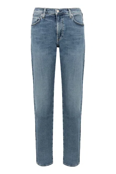 CITIZEN OF HUMANITY 5-POCKET STRAIGHT-LEG JEANS