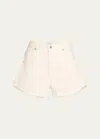Citizen Of Humanity Annabelle Short In Macademia Lt B