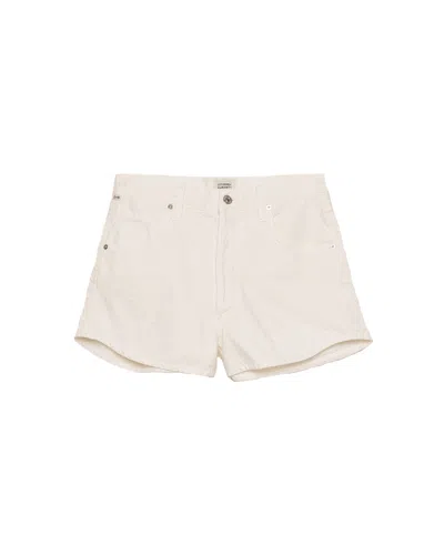 Citizens Of Humanity Annabelle Short In Gloss White