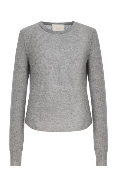 Citizen Of Humanity Alessia Merino Wool-blend Jumper In Grey