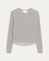 Citizen Of Humanity Alessia Wool-cashmere Sweater In Dark Heather Gr