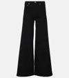 Citizen Of Humanity Amari Stretch High-rise Ultra Wide-leg Jeans In Black