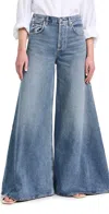Citizens Of Humanity Gaucho High Waist Crop Wide Leg Organic Cotton Jeans In Dweller