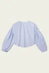 Citizen Of Humanity Anika Top In Rhode Stripe