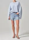 Citizens Of Humanity Annabelle Jean Shorts In Sybil In Blue