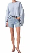 Citizen Of Humanity Annabelle Jean Shorts In Sybil In Multi