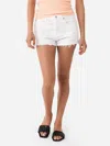 Citizens Of Humanity Annabelle Long Vintage Relaxed Shorts In White
