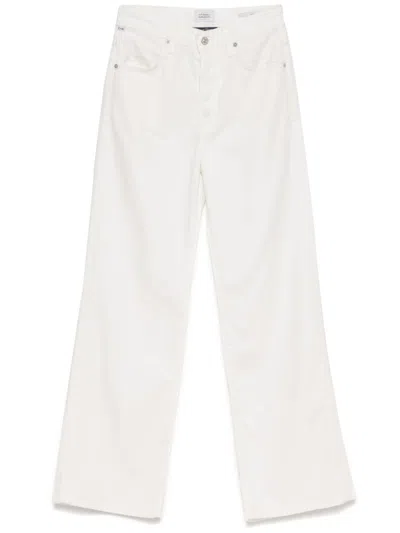 Citizen Of Humanity Citizens Of Humanity Miro Barrel-leg Relaxed Jeans In Neutral