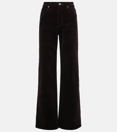 Citizens Of Humanity Black Gaucho Vintage Wide Leg Jeans In Stonington