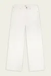 Citizen Of Humanity Womens Ayla Baggy Wide-leg High-rise Jeans Pashmina (off White)