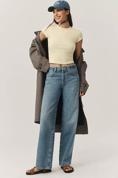 Citizens Of Humanity Annina High-rise Wide-leg Jeans In Blue