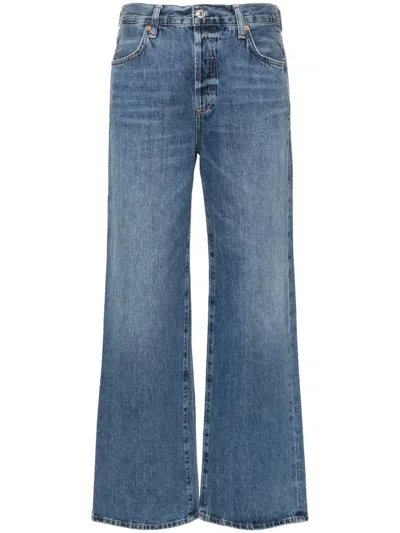 Citizens Of Humanity Annina High-rise Wide-leg Jeans In Blue