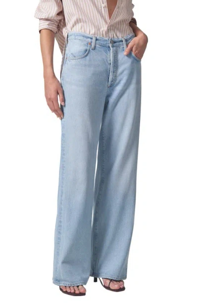 CITIZENS OF HUMANITY ANNINA HIGH WAIST WIDE LEG JEANS