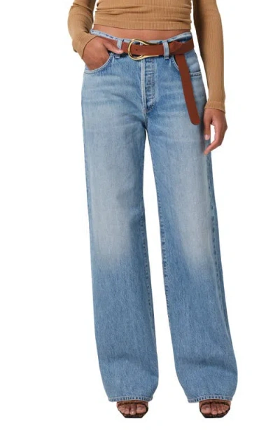 Citizens Of Humanity Annina High Waist Wide Leg Jeans In Meuse