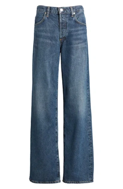 Citizens Of Humanity Annina High Waist Wide Leg Jeans In Indigo