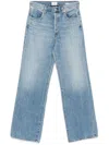 Citizen Of Humanity Blue Loli Baggy Jeans In Blue