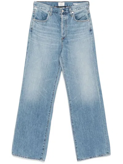 Citizen Of Humanity Blue Loli Baggy Jeans In Blythe