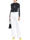 Citizen Of Humanity Womens Ayla Baggy Wide-leg High-rise Jeans Pashmina (off White) In Multi