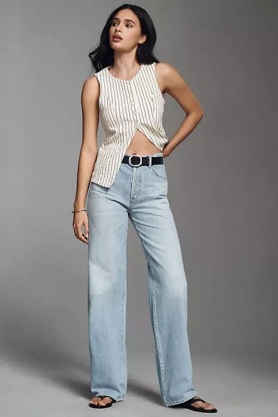 CITIZEN OF HUMANITY ANNINA TROUSER HIGH-RISE WIDE-LEG JEANS