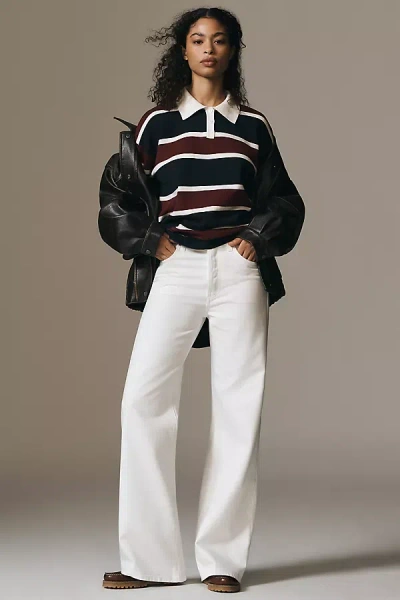 Citizens Of Humanity Annina Trouser High-rise Wide-leg Jeans In White