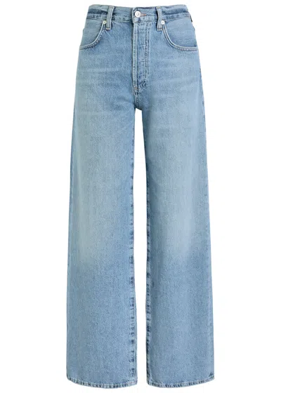 Citizen Of Humanity Citizens Of Humanity Annina Wide-leg Jeans In Blue