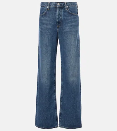 Citizens Of Humanity Annina Wide-leg Jeans In Blue