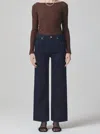 Citizen Of Humanity Annina Wide Leg Jeans In Hudson In Multi