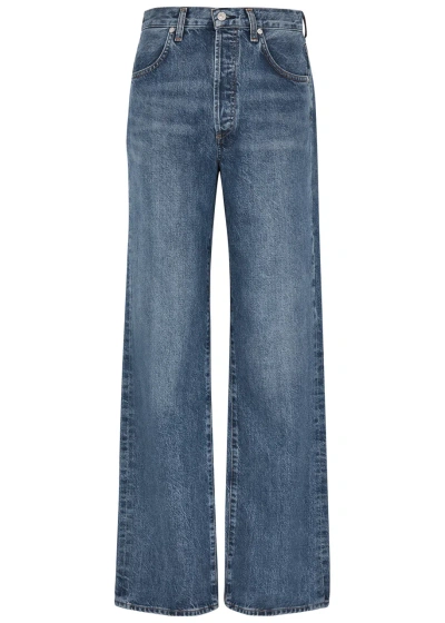 Citizens Of Humanity Annina Wide-leg Jeans In Indigo