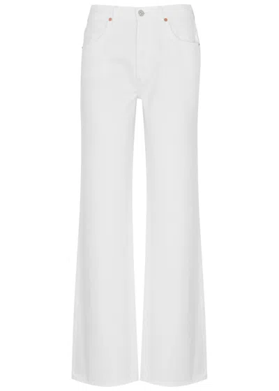 Citizens Of Humanity Annina Wide-leg Jeans In White