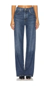 Citizens Of Humanity Blue Annina High Rise Wide Leg 33 Jeans In Westwood