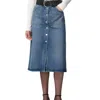 CITIZENS OF HUMANITY ANOUK MIDI SKIRT IN FIRST CLASS