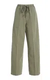 Citizen Of Humanity Aurora Cotton-flax Drawstring Pants