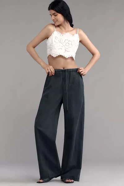 Citizens Of Humanity Aurora Pull-on Pants In Black