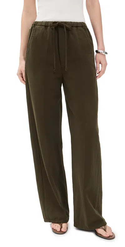 Citizens Of Humanity Aurora Pull On Pants Dark Olive
