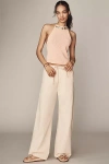 Citizen Of Humanity Brynn Drawstring Linen Trousers In Pink