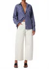 Citizen Of Humanity Ayla Ankle Utility Pockets Cargo Pants In Pashmina In White