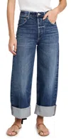 Citizen Of Humanity Ayla Baggy Cropped Jeans Claremont In Claremont