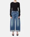 Citizen Of Humanity Ayla High-rise Wide-leg Jeans In Blue