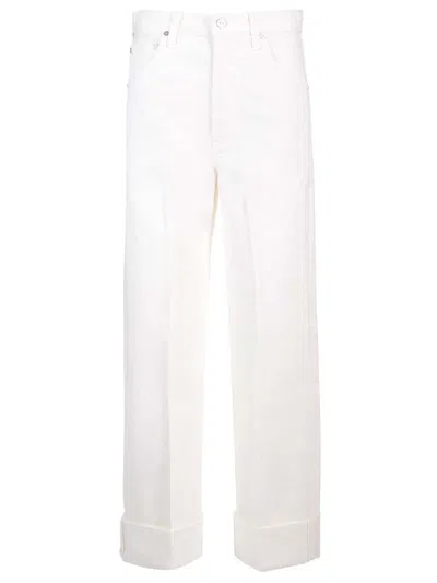 Citizens Of Humanity Ayla Baggy Fit Jeans In White