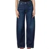Citizen Of Humanity Ayla Baggy Cuffed Crop In Multi