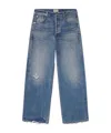 Citizen Of Humanity Ayla Raw-hem Baggy Jeans In Blue