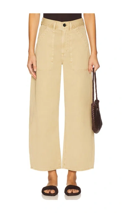 Citizens Of Humanity Ayla Cargo Crop In Yellow