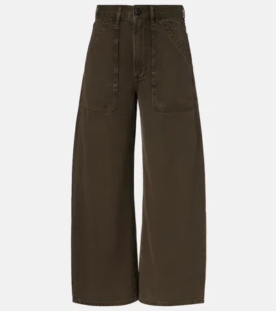 Citizens Of Humanity Ayla Cargo High-rise Wide-leg Jeans