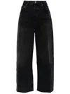 Citizens Of Humanity Ayla Cropped Jeans In 黑色