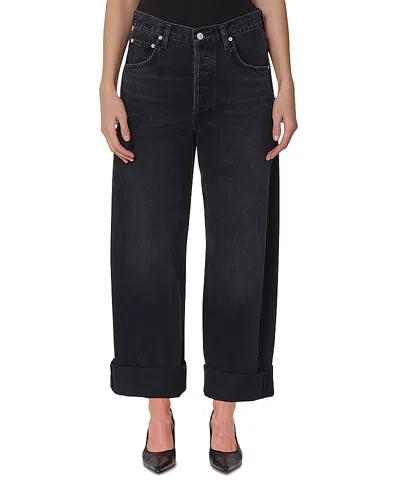 CITIZEN OF HUMANITY CITIZENS OF HUMANITY AYLA HIGH RISE BAGGY CUFFED JEANS