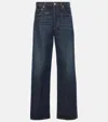 Citizen Of Humanity Ayla High-rise Wide-leg Jeans In Blue