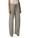 Citizens Of Humanity Aurora Cotton And Linen-blend Wide-leg Pants In Nova