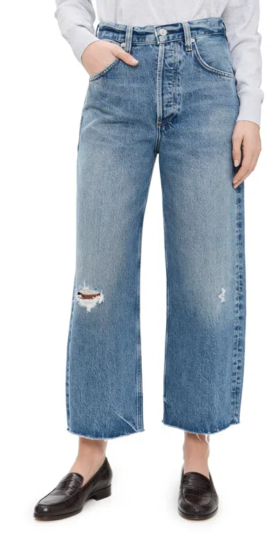 Citizens Of Humanity Ayla Raw Crop Jeans Solano